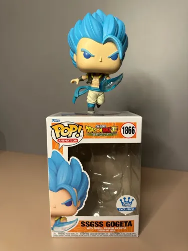 FUNKO POP GOGETA BLUE 1866 DRAGON BALL EXCLUSIVE
