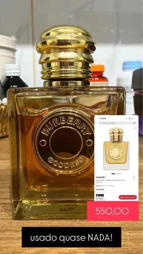 Perfume Burberry Goddess Eau de Parfum Intense Feminino 50ml