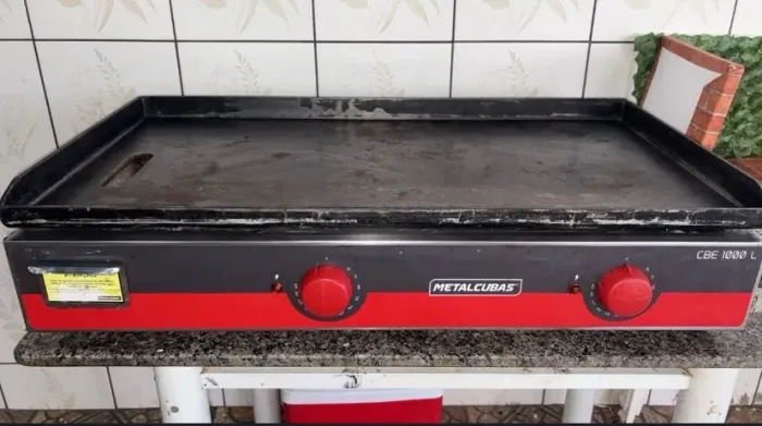 Chapa elétrica Metalcubas 1 metro