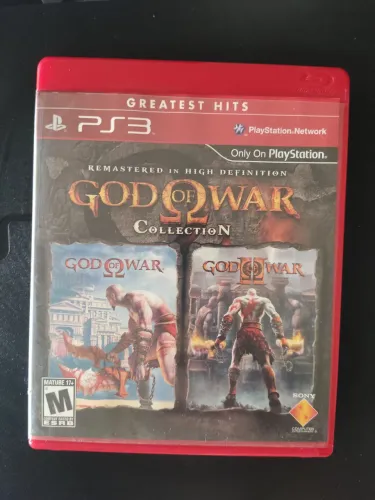 God Of War Collection Ps3 Remastered 1 e 2 Greatest Hits
