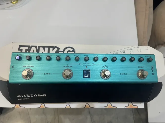 Pedaleira Guitarra Tank G Mvave