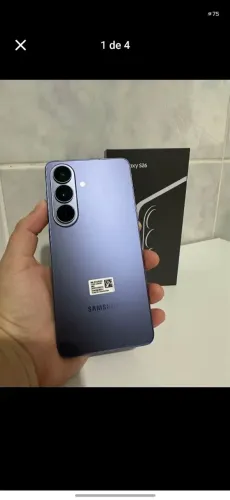 Samsung Galaxy S26 256GB - 12gb ram - Impecável, NF, Caixa e Acessórios