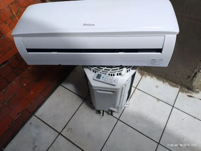 Ar condicionado Philco 9.000 btus já instalado