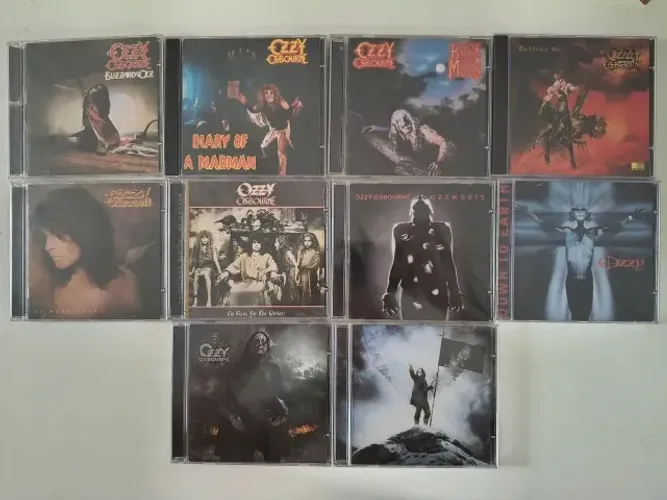CDs Ozzy Osbourne coleção