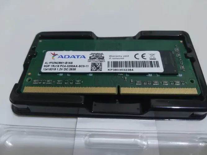 Memória RAM para notebook 8GB 3200Mhz 2 unidades (LER DESCRIÇÃO)