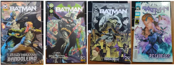 Lote com 4q's Batman Panini