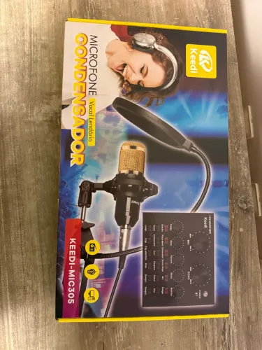 Microfone condensador