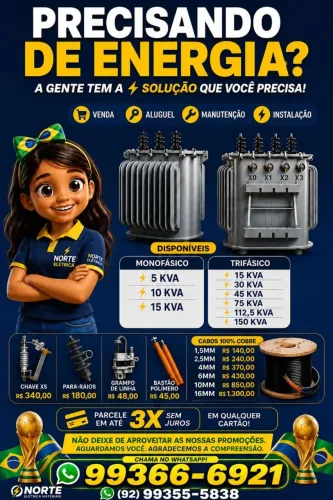 Transformador e materiais