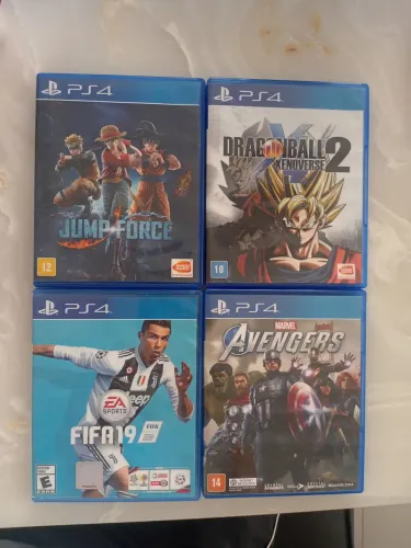 Jogos PS4- seminovos em perfeito estado!