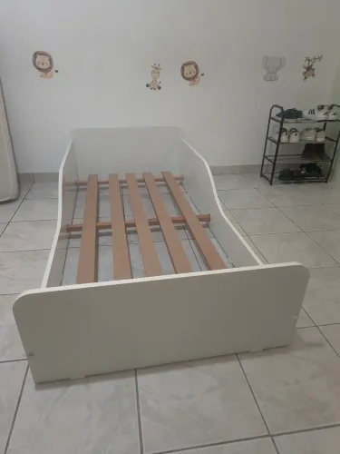 Cama infantil branca