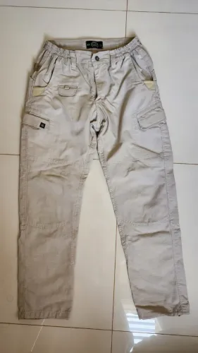 Calça Cargo Tática Masculina - Bege - Tam.38/40