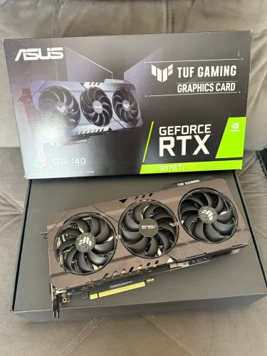 RTX 3070 Ti ASUS TUF 8GB IMPECÁVEL 