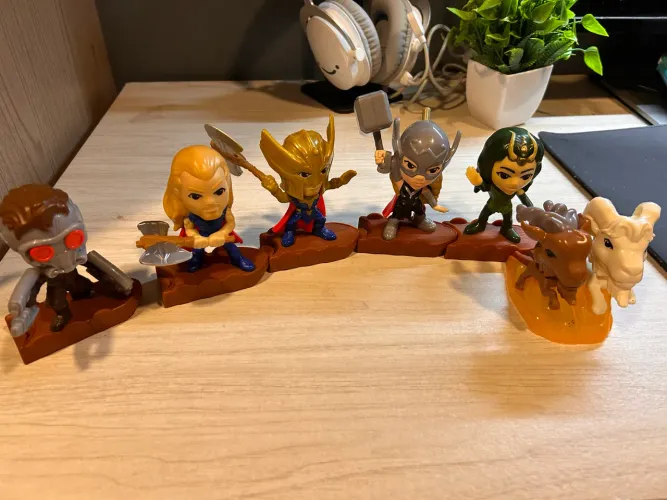 Bonecos da Marvel coleção McDonald?s