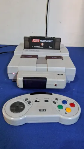 Super nitendo fat +everdrive (leia a descrição)