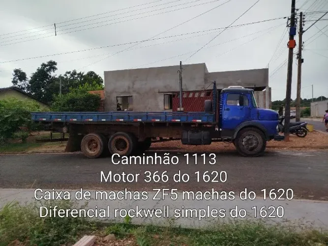 Caminhão 1113 motor 366