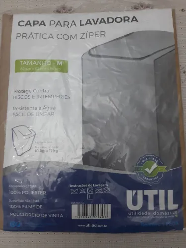Capa máquina lavar roupa 10 a 11kg