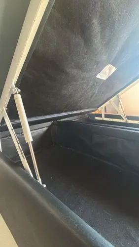 Cama com baú