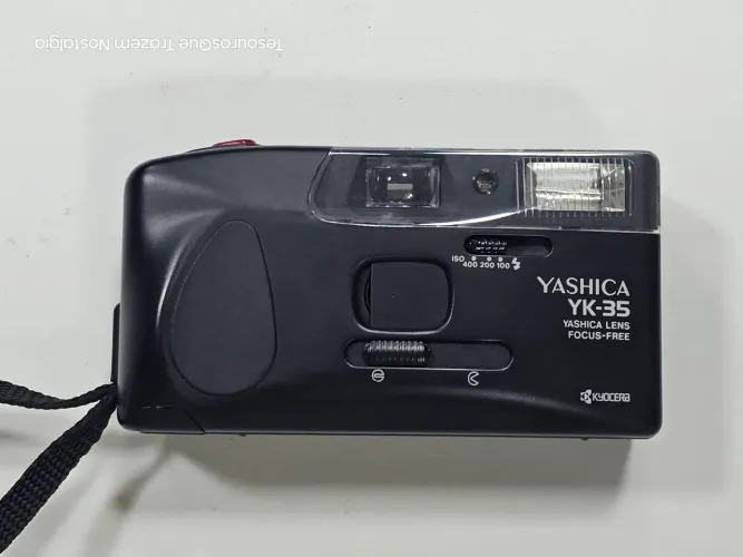 Câmera Yashica Yk-35 Analógica Com Capa