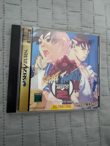 Street Fighter Zero 2 Sega Saturno Original!