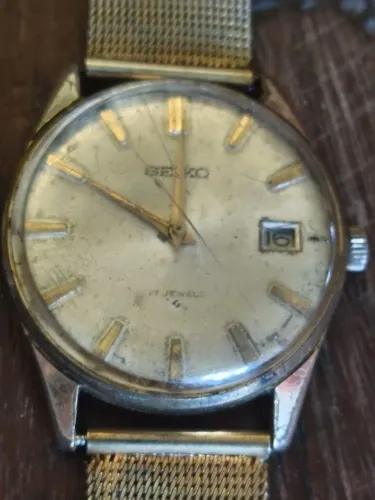 Relógio Seiko 6602-1990. Funcionando.