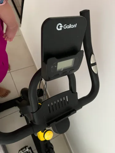 Bicicleta Ergométrica Spinning Magnética Gallant Elite Roda de Inércia 13 kg
