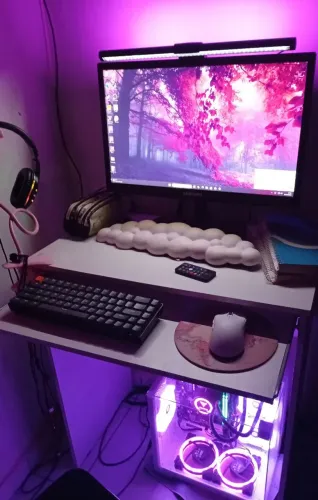PC Gamer Aquário Branco - Setup Completo & High-End
