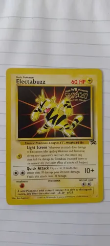 Carta Electabuz Original Promo 1999