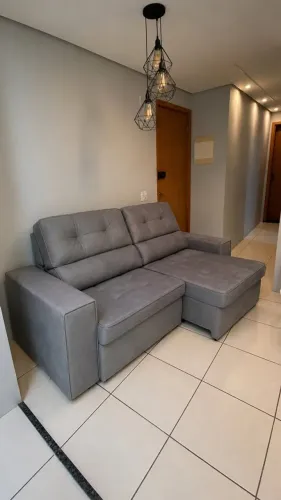 Sofá 5 lugares retratil/reclinavel - NOVO