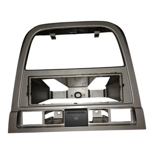 Moldura acabamento central painel rádio v vw gol 2013 a 2014