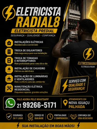 trabalho com eletricista