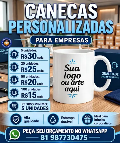 Canecas personalizadas para empresas?