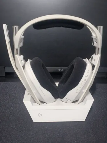 Headset gamer Astro A50X Lightspeed Wireless Branco