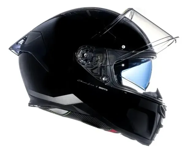 Capacete Moto Bieffe B-fast Class Cor Preto Brilho Tamanho Do Capacete 62