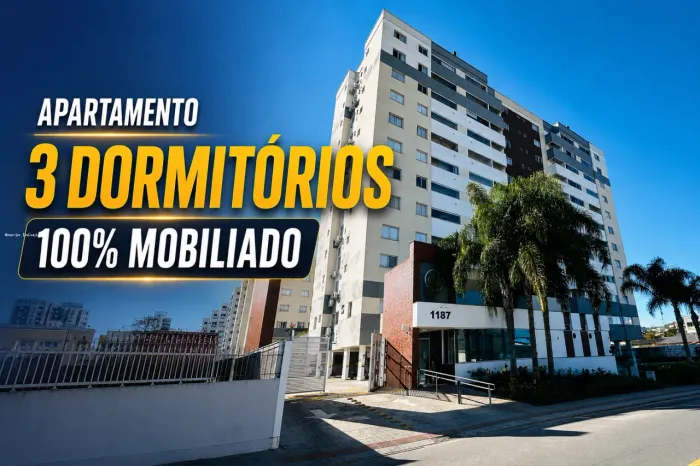 Apartamento para Venda em São José, Areias, 3 dormitórios, 1 suíte, 2 banheiros, 1 vaga