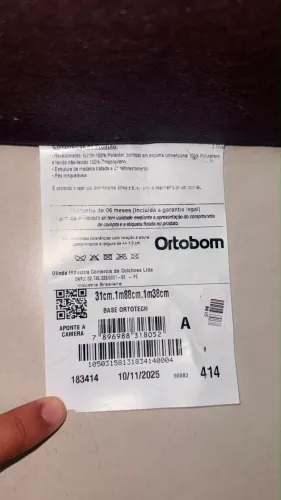 Base de Cama Box Ortotech Ortobom