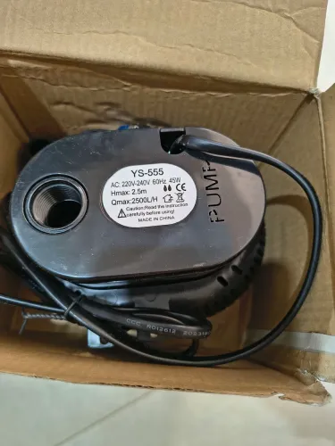 Bomba submersa ou dreno para Evaporadores de Ar Condicionado 