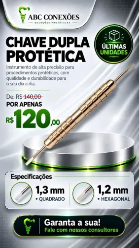 Chave Dupla Protética 