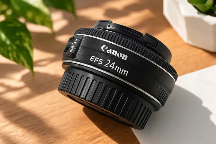 Lente Canon efs 24mm 