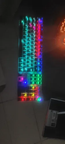 Teclado Mecânico Gamer Fortrek G Pro K7 Plus switch BLUE