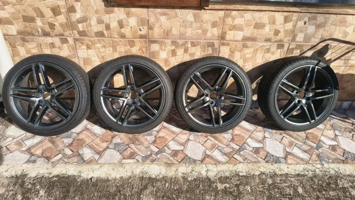 Jogo de rodas 17 tala 7 4x100 MAK ITALY