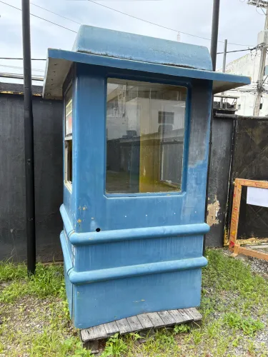 Cabine de Portaria / Guarita em Fibra para Estacionamento