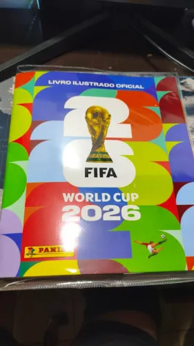 Albúm da Copa do Mundo 2026 Completo - Capa Mole + Proteção