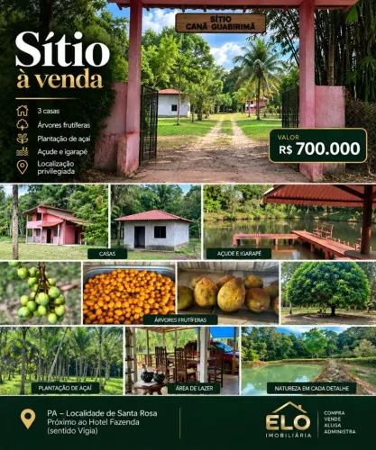 vendo um excelente sitio aproveite