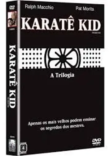 Karatê Kid trilogia em dvd em excelente estado de conservação raro usado 