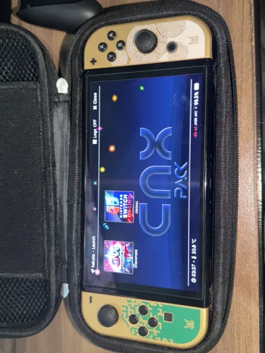 Nintendo Switch OLED Edição Zelda Desbloqueado