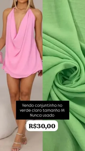 ROUPA FEMININA - MACAQUINHO NOVO VERDE