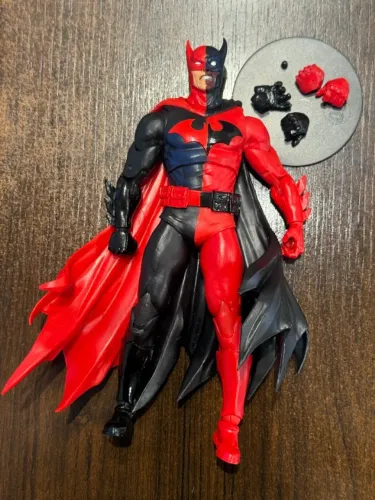 MCFARLANE DC MULTIVERSE TWO FACE AS BATMAN REBORN SEM CARD