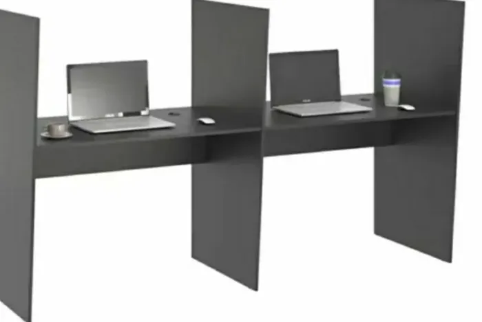 Estação de telemarketing dupla