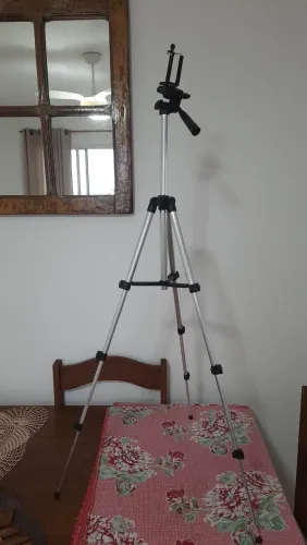Tripé para celular em alumínio