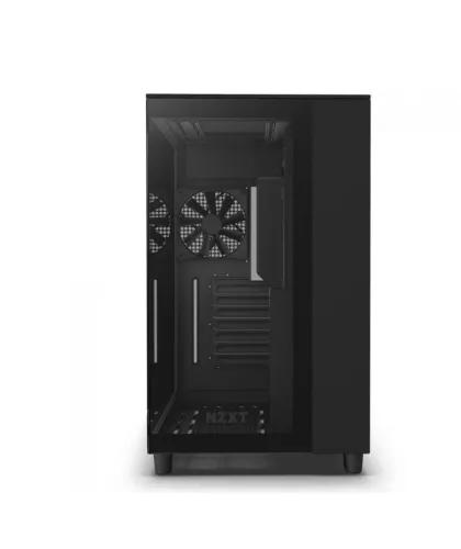 RARIDADE: GABINETE NZXT H9 FLOW BLACK - NA CAIXA COM PLÁSTICO NO VIDRO